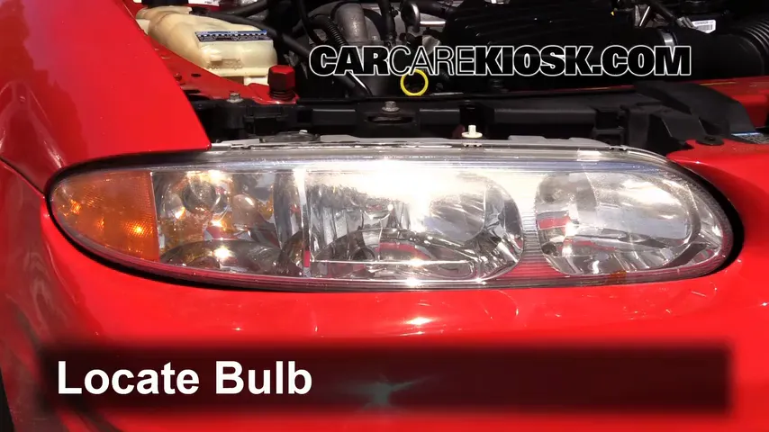2003 Oldsmobile Alero GL 2.2L 4 Cyl. Coupe (2 Door) Lights Highbeam (replace bulb)